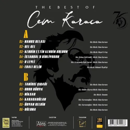 Cem Karaca - The Best Of (Plak) - Halkkitabevi Cem Karaca - The Best Of (Plak) - Halkkitabevi