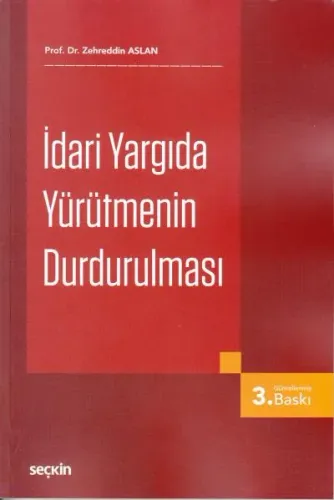 İdari Yargıda Yürütmenin Durdurulması