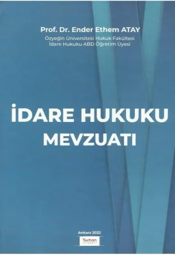 İdare Hukuku Mevzuatı