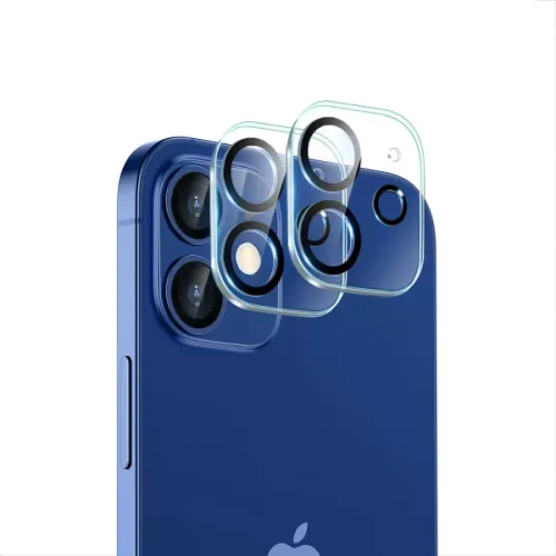Şeffaf HD Kamera Lens Koruyucu iPhone 12 Mini