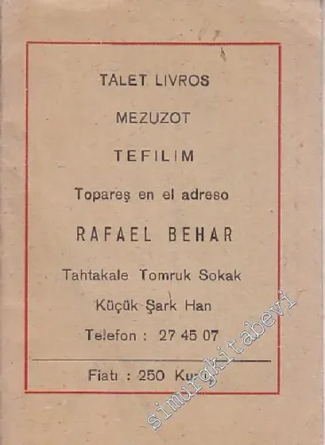 Takvim Musevi Günlemeci Kalendaryo -