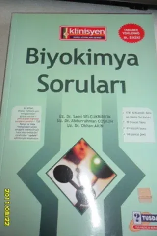 Biyokimya Soruları