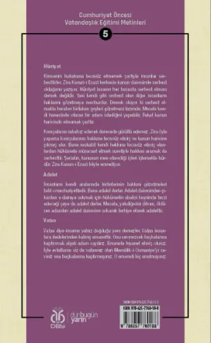 Cumhuriyet Öncesi Vatandaşlık Eğitimi Metinleri 5: Malumat-ı Medeniye Cumhuriyet Öncesi Vatandaşlık Eğitimi Metinleri 5: Malumat-ı Medeniye