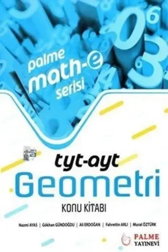 Palme Yayınları TYT AYT Geometri Konu Kitabı Palme Mathe Serisi