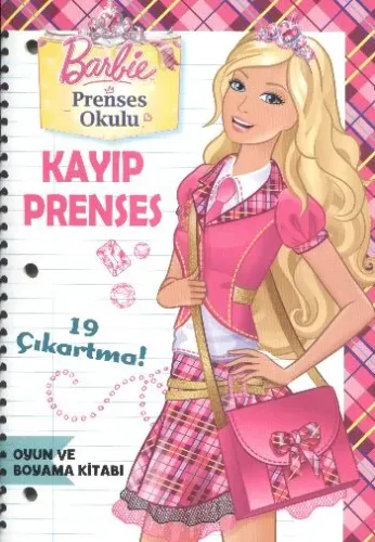Barbie Prenses Okulu Kayıp Prenses (Oyun ve Boyama Kitabı)