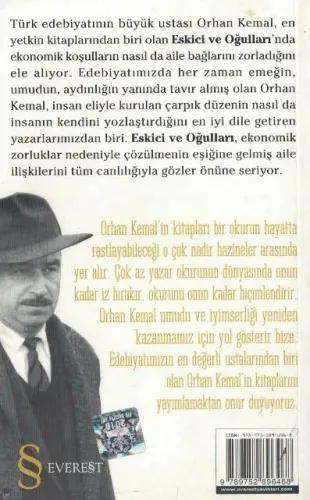 Eskici ve Oğulları (Cep Boy) Orhan Kemal Everest Yayınları %64 indirim