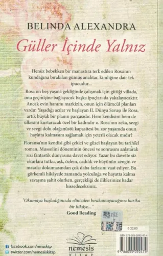 Güller İçinde Yalnız Belinda Alexandra Nemesis Kitap %60 indirimli