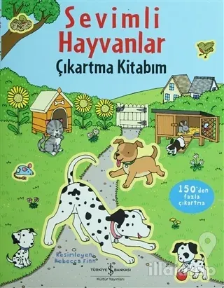 Sevimli Hayvanlar Çıkartma Kitabım
