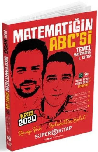 Süper Kitap KPSS Matematiğin ABC si Temel Matematik 1. Kitap-YENİ