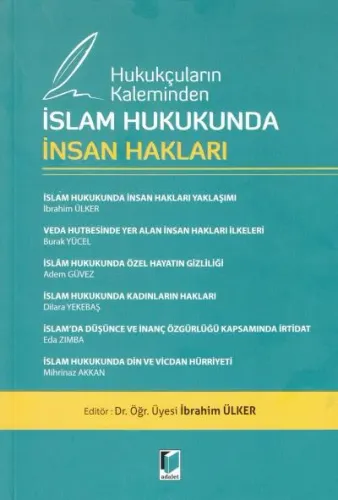 İslam Hukukunda İnsan Hakları