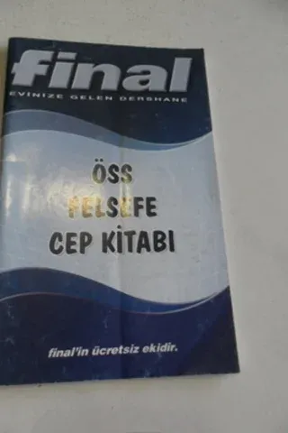 ÖSS Felsefe Cep Kitabı