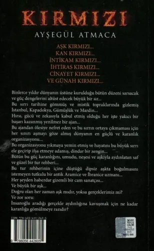 Kırmızı Ayşegül Atmaca Cinius Yayınları %63 indirimli