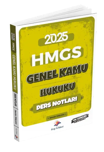 Dizgi Kitap Yayınları 2025 HMGS Genel Kamu Hukuku Ders Notları