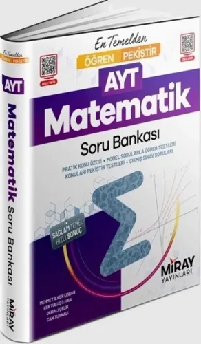 Miray Yayınları AYT Matematik Konu Özetli Soru Bankası Öğren Pekiştir