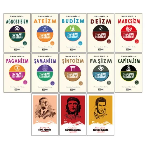 İzmler Seti 10 Kitap ve 3 Ajanda - Halkkitabevi