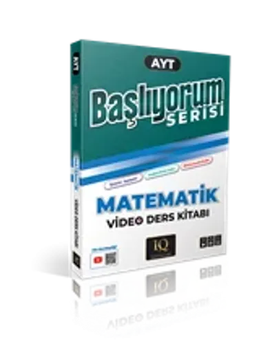 IQ YAYINLARI AYT MATEMATİK SB.- BAŞLIYORUM SERİSİ