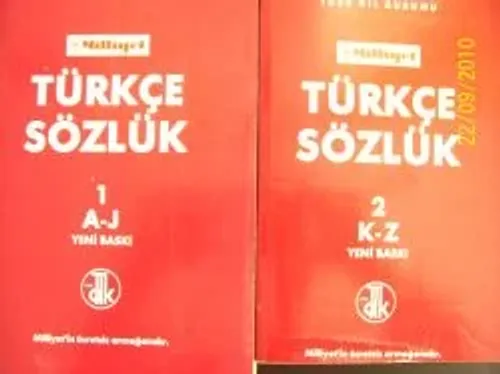 Türkçe Sözlük / 2 Cilt Takım