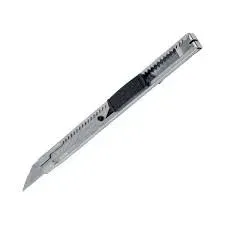Pin Maket Bıçağı Küçük Klipsli Metal 30°Açılı