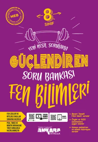 Ankara 8. Sınıf Fen Bilimleri Güçlendiren Soru Bankası