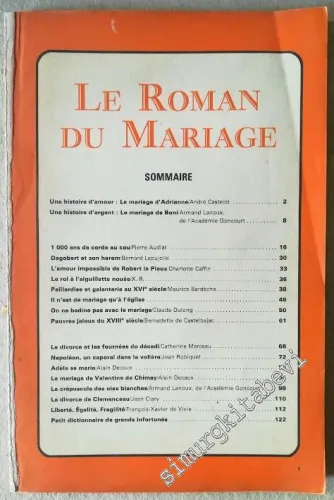Historia Revue - Le Roman du Mariage - Numéro Spécial, Hors Série 44 -        1975