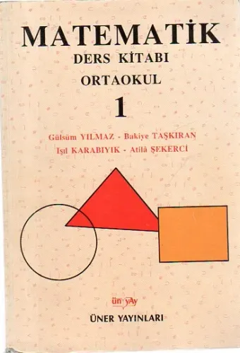 Matematik 1 (Ders Kitabı)