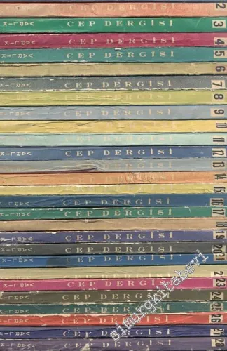 Dünyaya Açılan Pencere Cep Dergisi 1 - 29  / 1966 - 1969 TAKIM -