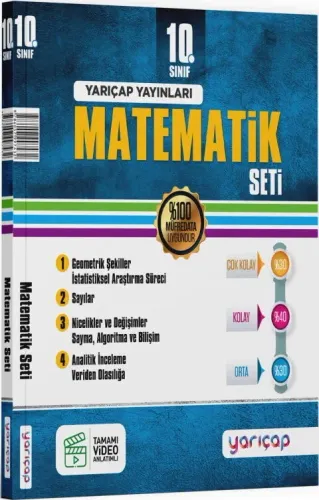 YARI ÇAP 10. SINIF SET MATEMATİK - 2025-26