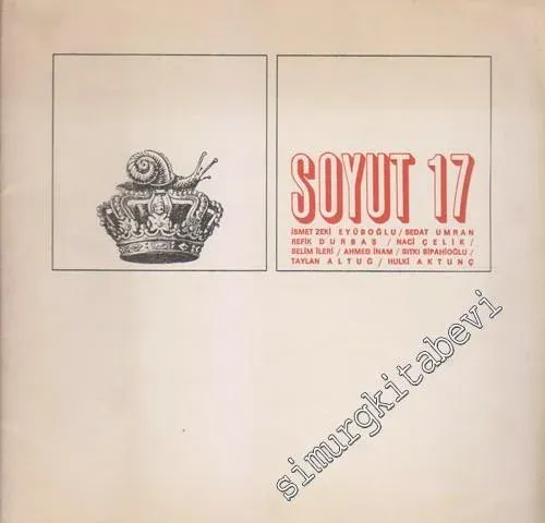 Soyut Aylık Edebiyat Dergisi - Sayı: 17      Eylül