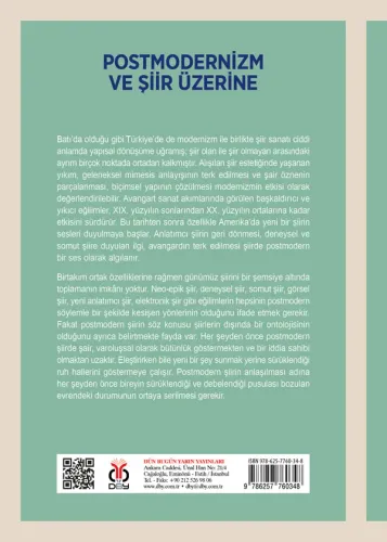 Postmodernizm ve Şiir Üzerine Ulaş Bingöl Postmodernizm ve Şiir Üzerine Ulaş Bingöl