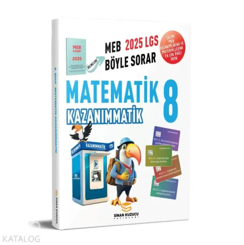 SİNAN KUZUCU 8. SINIF MATEMATİK KAZANIMMATİK SORU BANKASI