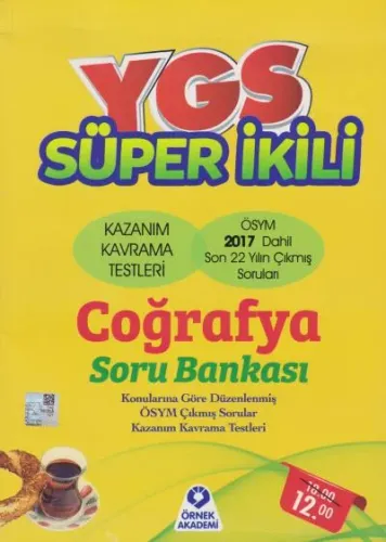 KAMPANYALI - Örnek Akademi YGS Süper İkili Coğrafya Soru Bankası