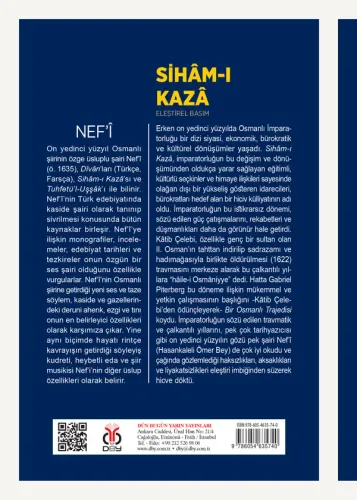 Sihâm-ı Kazâ (Eleştirel Basım) Nef'î Sihâm-ı Kazâ (Eleştirel Basım) Nef'î