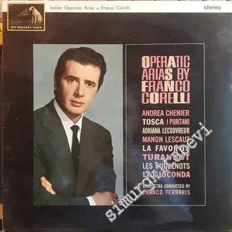 33 LP PLAK VINYL: Franco Corelli - Italian Operatic Arias -