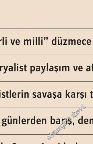 Teori ve Eylem: Aylık Sosyalist Teori Politika Dergisi - 16      Mart