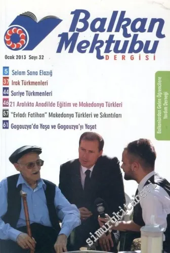 Balkan Mektubu Dergisi - Sayı: 32      Ocak 2013