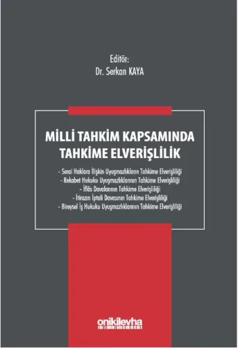 Milli Tahkim Kapsamında Tahkime Elverişlilik