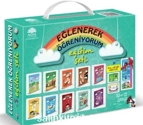 Eğlenerek Öğreniyorum Okul Öncesi Eğitim Seti 3/6 Yaş Arası