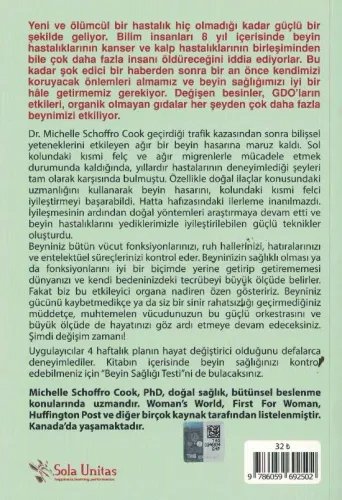 Besinlerle Beyin Gücünü Artır Michelle Schoffro Cook Sola Yayınları %5