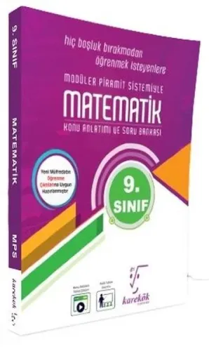 Karekök Yayınları 9. Sınıf Matematik MPS Konu Anlatımlı Soru Bankası