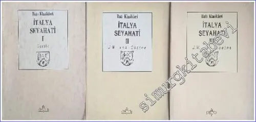 İtalya Seyahati 3 Cilt TAKIM -        1990