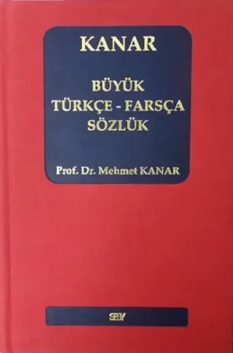 Büyük Türkçe - Farsça Sözlük (Ciltli)