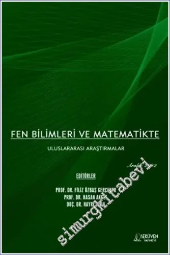 Fen Bilimleri ve Matematikte Uluslararası Araştırmalar - Aralık 2022 -        2023