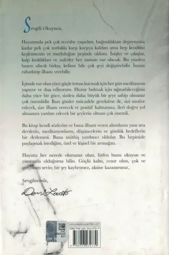 Güçlü Kal (Ciltli) Demi Lovato Pegasus Yayıncılık %52 indirimli