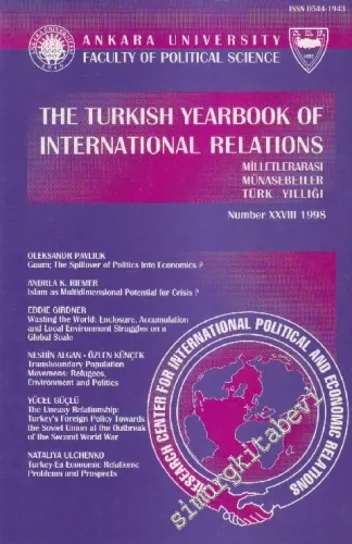 Ankara University Faculty Of Political Science - The Turkish Yearbook Of International Relations -  XXVIII