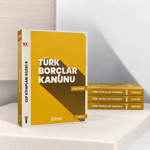Türk Borçlar Kanunu ( cep kitapları dizisi -5- )