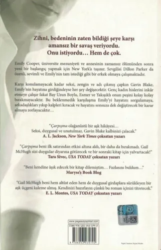 Çarpışma Gail Mchugh Pegasus Yayıncılık %70 indirimli