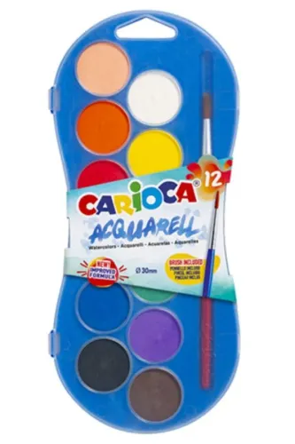 CARİOCA SULU BOYA 30 MM 12 RENK