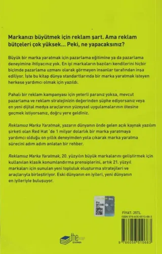 Reklamsız Marka Yaratmak Chris Grams The Kitap %65 indirimli