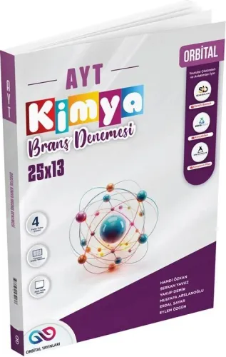 Orbital AYT Kimya 25 x 13 Branş Denemeleri