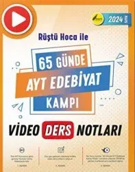 RÜŞTÜ HOCA 65 GÜNDE AYT EDEBİYAT VİDEO DERS NOTLARI